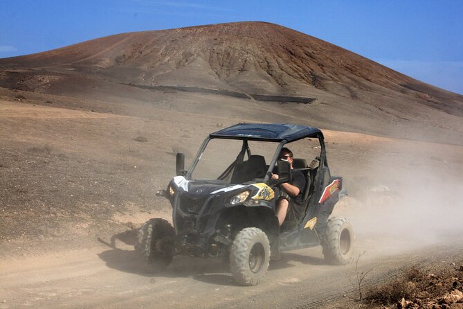 3 Hour Amazing Automatic Can Am Buggy Tour of Beautiful Lanzarote - Getting comfortable in an automatic buggy