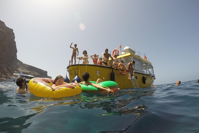 3h Boat Trip + Snorkeling in Puerto de Mogan - Watching the southwest coast from the sea