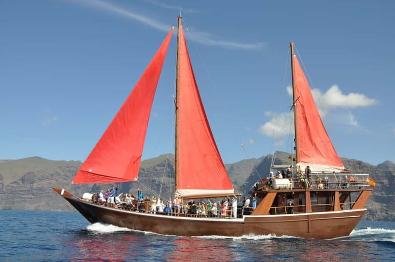 Adeje: Whale Watching Tour to Los Gigantes with lunch & swim - From Puerto Colón to Tenerife’s whale grounds