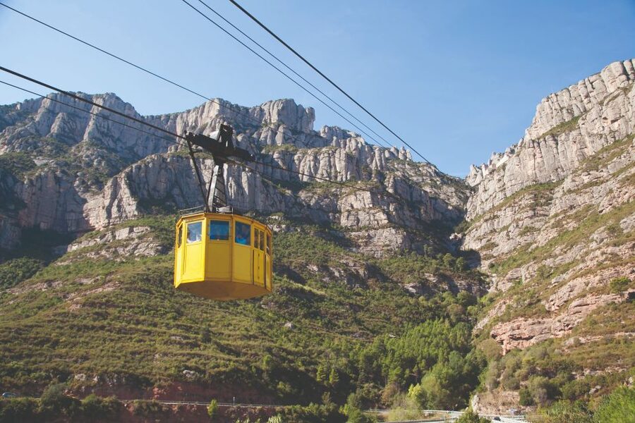 Aeri de Montserrat Cable Car Ticket - A five-minute ride into Montserrat