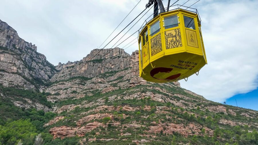 Aeri de Montserrat Cable Car Ticket - The views are the main event