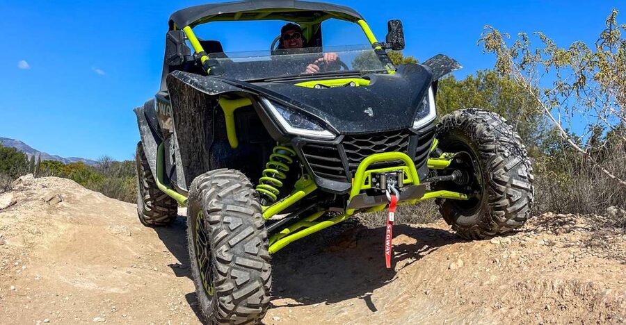 Albir: Buggy Tour Off-Road - Getting used to the buggy on the road