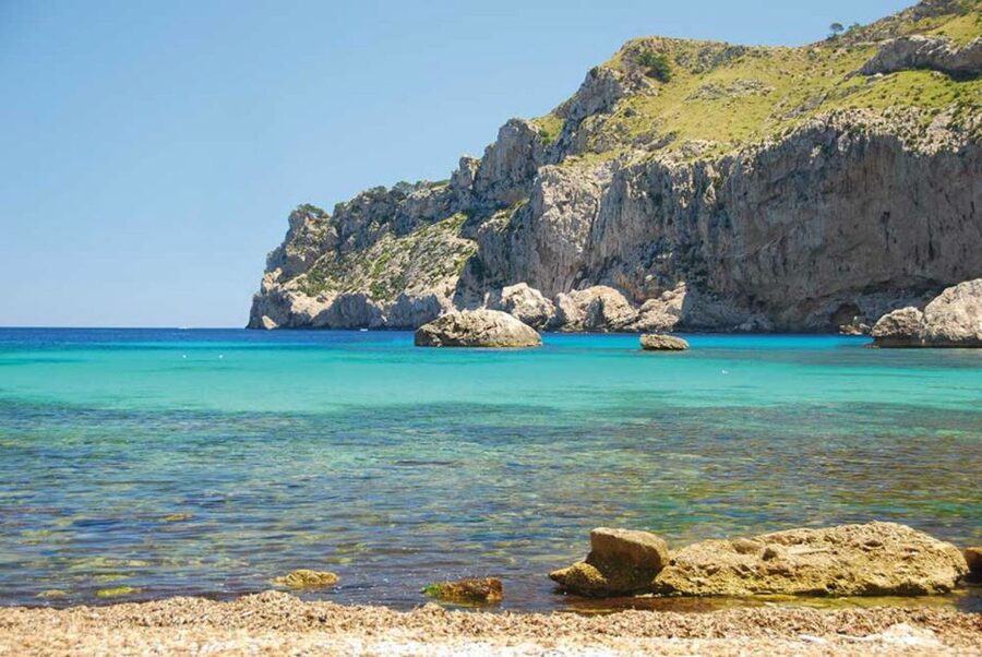 Alcudia: Boat Trip to Cap de Formentor and Formentor - The one-hour stop at Formentor beach