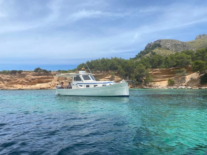 Alcudia: Traditional Wooden Boat Trip with Snorkeling - Coll Baix: the main swimming stop
