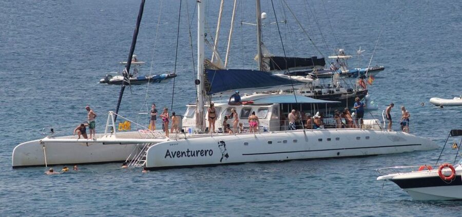 Alicante: 3-Hour Coastal Catamaran Cruise - Returning to Alicante after the swim
