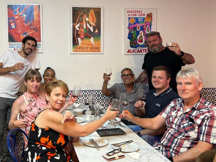 Alicante Best Wine Tasting & Tapas Club - Food allergies and vegetarian choices