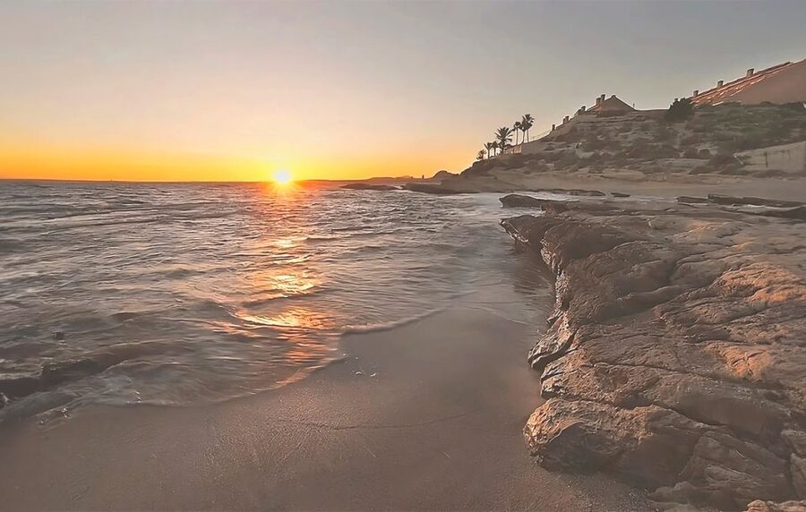 Alicante : E-Bike Coast Tour, Roman Fish Farm and Snorkeling - Riding past Cabo de las Huertas