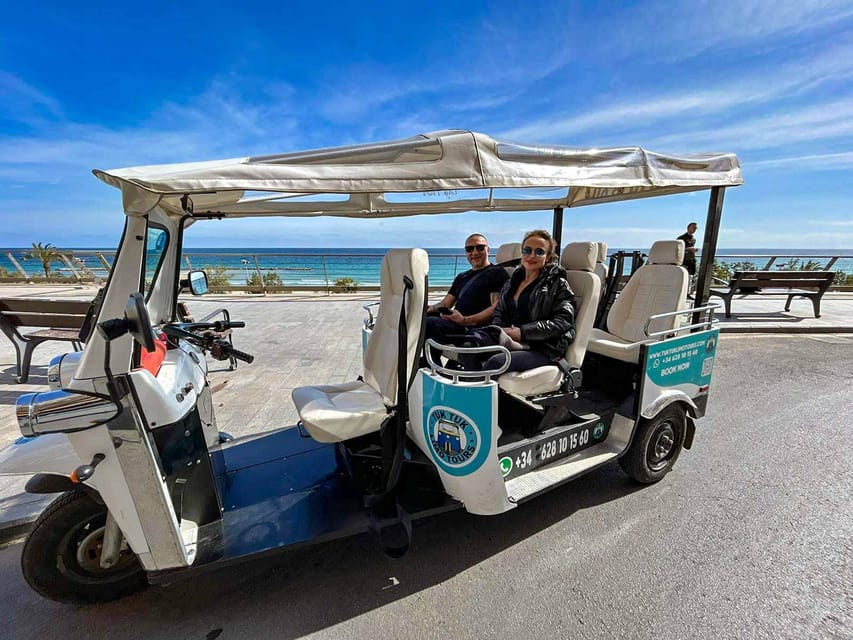 Alicante Tuk Tuk Overview Tour - The Central Market and city-center squares