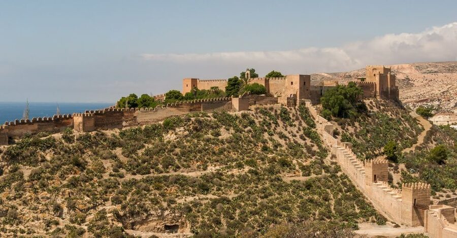 Almeria: Alcazaba Guided Tour - The first enclosure and the fortress structure