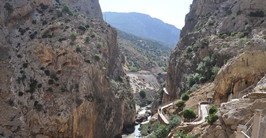 Ardales: Caminito del Rey & El Gaitanejo Guided Walking Tour - Entering the north side of the gorge