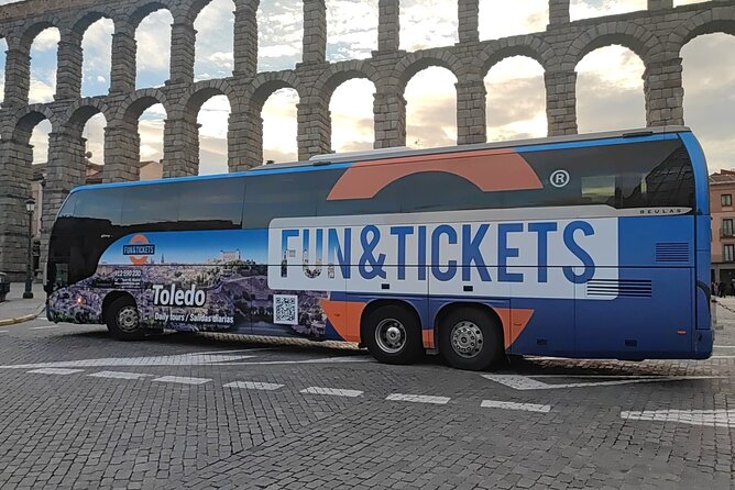 Avila & Segovia Tour with Tickets to Monuments from Madrid - Segovia’s Roman aqueduct and old streets