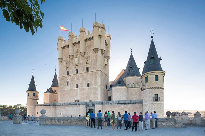 Avila with Walls and Segovia with Alcazar from Madrid - Segovia’s Roman aqueduct and old town