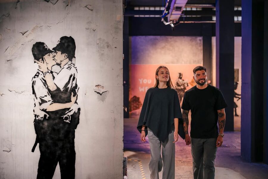 Banksy Museum Madrid: Entrance Ticket - Sections on refugees, Palestine, and war