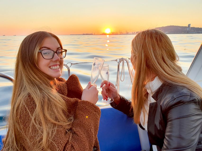 Barcelona: 2-Hour Sailboat Tour with Snacks and Drinks - Raising the sails beyond the harbor