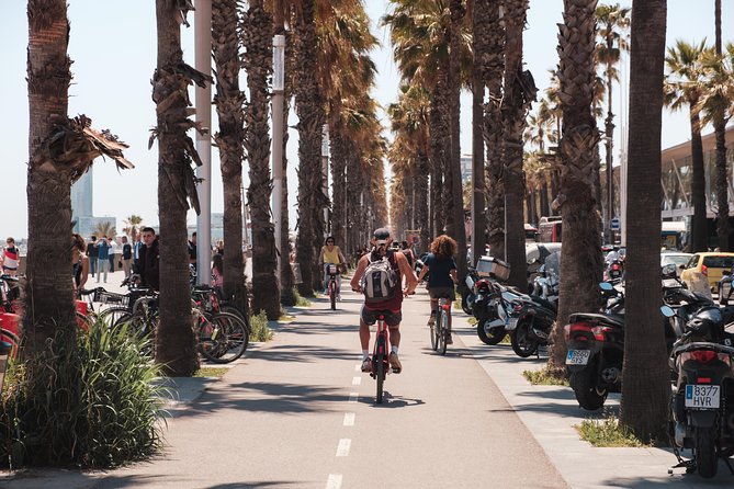 Barcelona 3-hour Bike or E-Bike Tour: Highlights and Hidden Gems - Santa Maria del Mar and the return to Plaça Reial