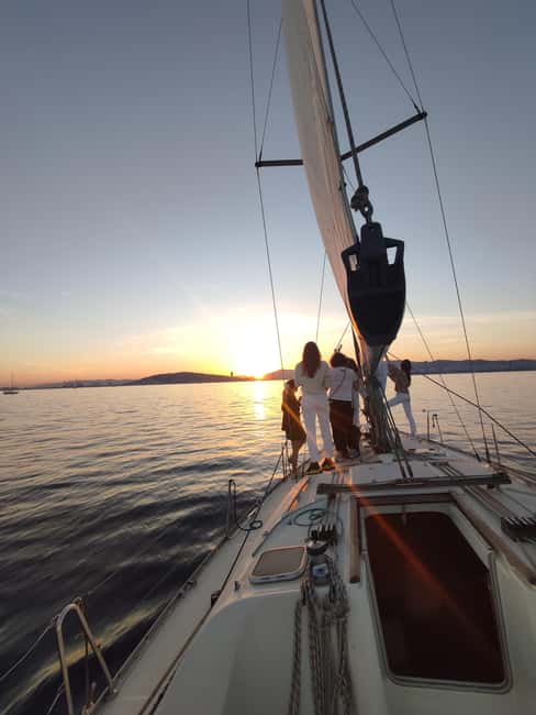 Barcelona Badalona : Sailboat Tour, Snacks, Drinks, Swimming - Barcelona’s Skyline from the Sea
