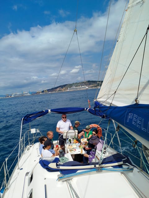 Barcelona Badalona : Sailboat Tour, Snacks, Drinks, Swimming - A Family-Friendly Sail, With Some Conditions