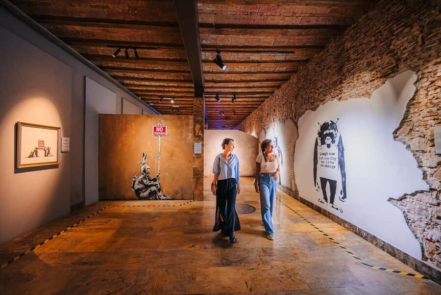 Barcelona: Banksy Museum, Permanent Exhibition Ticket - How long to plan, and what $16 gets you