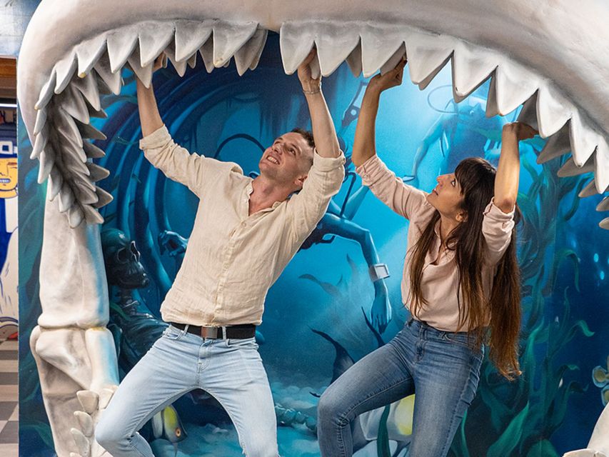 Barcelona – Big Fun Museum & Museum of Illusions Experience - Food Art and the Believe It or Not room