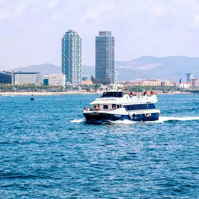Barcelona: Boat Tour in Las Golondrinas - Key points at a glance