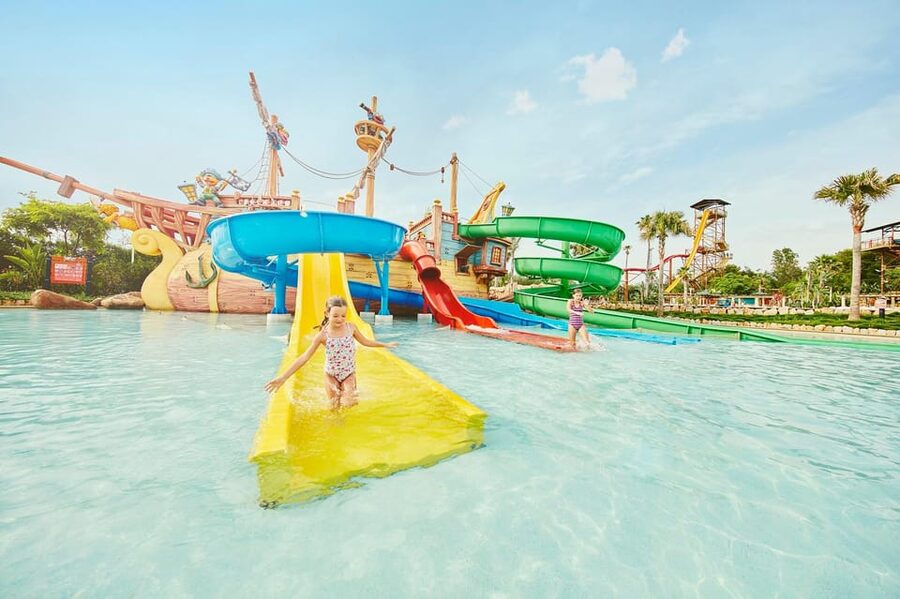 Barcelona: Caribe Aquatic Park Full-Day Ticket with Transfer - Meeting at Estació del Nord at 9:00 AM