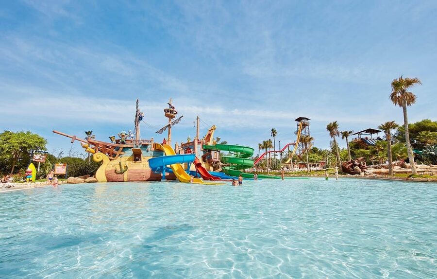 Barcelona: Caribe Aquatic Park Full-Day Ticket with Transfer - Sixteen Attractions, From Gentle Water Play to King Khajuna
