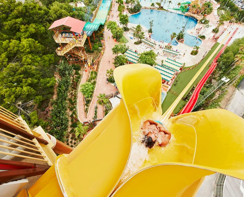 Barcelona: Caribe Aquatic Park Full-Day Ticket with Transfer - Entering Caribe Aquatic Park and Finding Your Bearings