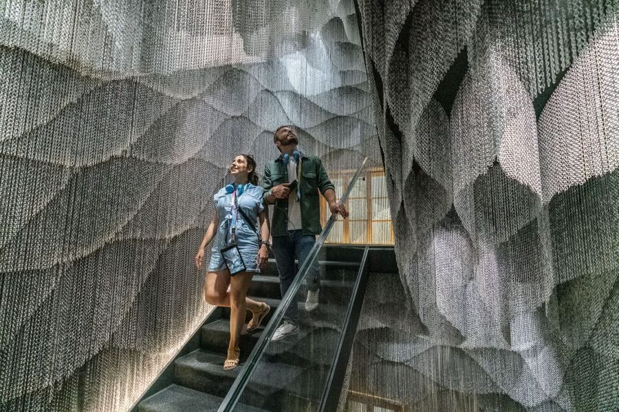 Barcelona: Casa Batlló Be The First Entry Ticket - The Gaudí Dome and the sound of the building