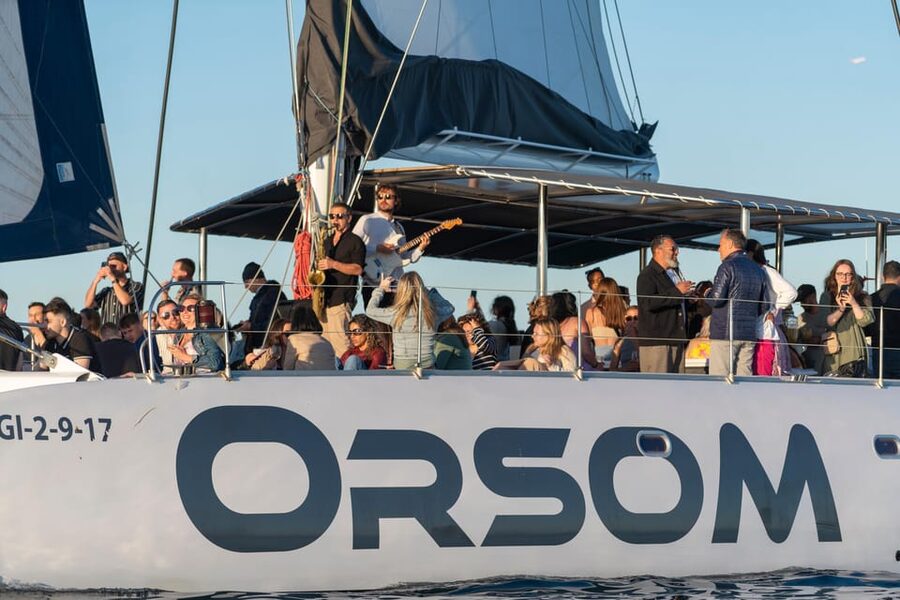 Barcelona: Catamaran Cruise with optional Live Jazz Music - Sailing past Barcelona’s coast