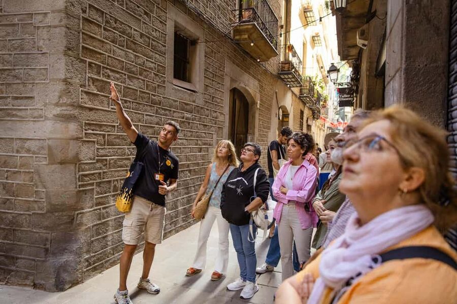 Barcelona: City Walking Tour with Local Guide - Plaça Sant Felip Neri, where the mood changes