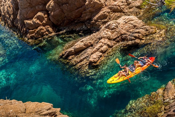 Barcelona Costa Brava Kayak, Snorkel & Cliff Jump Day Tour - Lunch, beach time, and the ride home