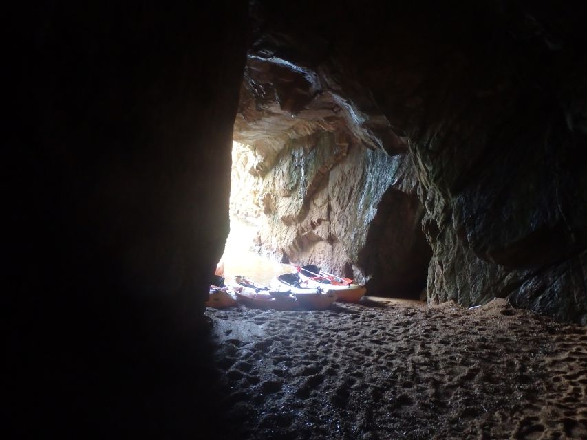 Barcelona: Costa Brava Kayak, Snorkel & Cliff Jump & Lunch - Guides, group size, and the social side