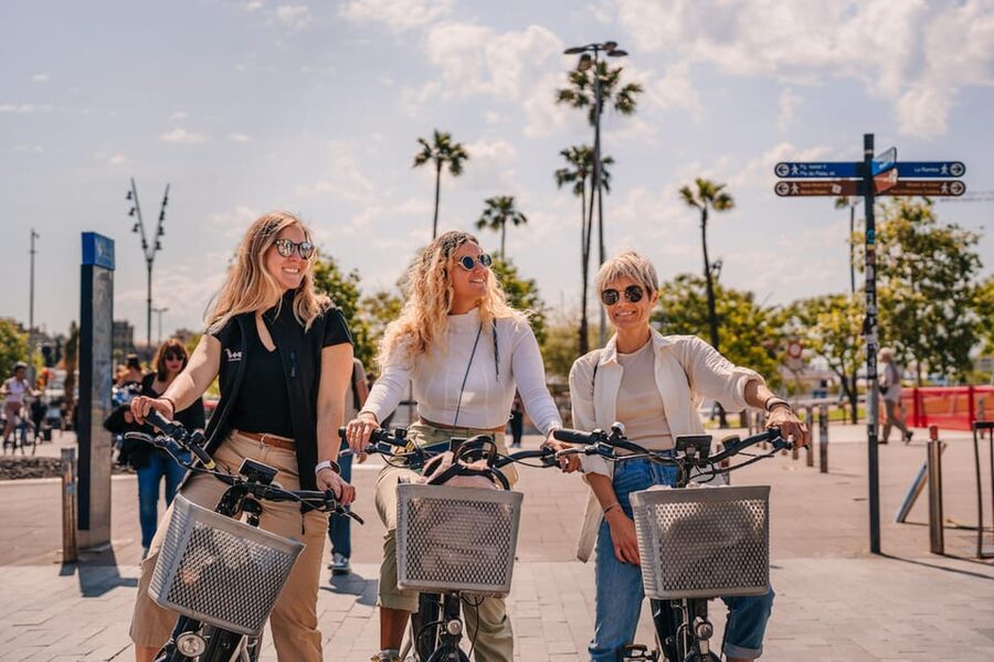 Barcelona: E-Bike Tour with Montjuic Cable Car & Boat Ride - Key points to know before booking