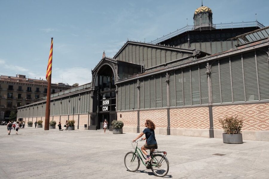 Barcelona: Guided Bike or E-Bike City Tour - Arc de Triomf and a break in Ciutadella Park