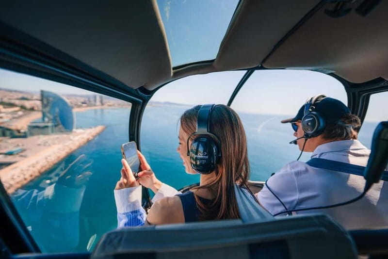 Barcelona: Helicopter Flight, Boat Ride, and Walking Tour - Passeig de Gràcia and Gaudí’s Famous Façades