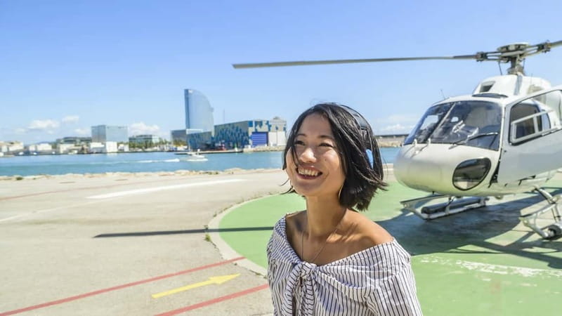 Barcelona: Helicopter Flight over Barcelona's Coastline - Key points to know before booking