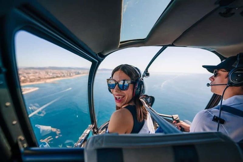 Barcelona: Helicopter Flight over Barcelona's Coastline - Seeing the Old Town and Barcelona’s medieval limit