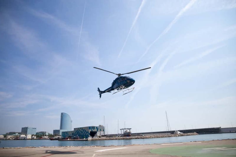 Barcelona: Helicopter Flight over Barcelona's Coastline - How long does seven minutes feel?