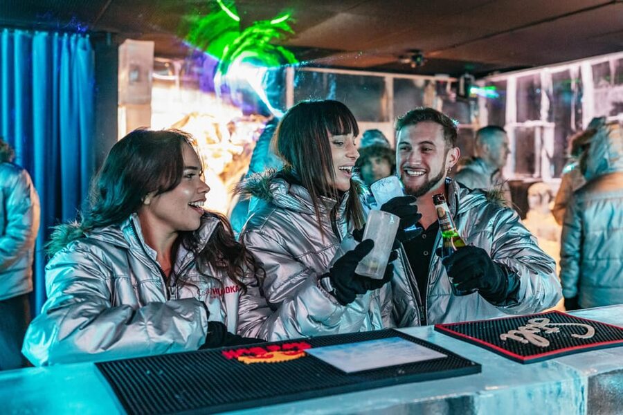 Barcelona: Icebar experience, located at the beach !! - A freezer beside Barceloneta Beach