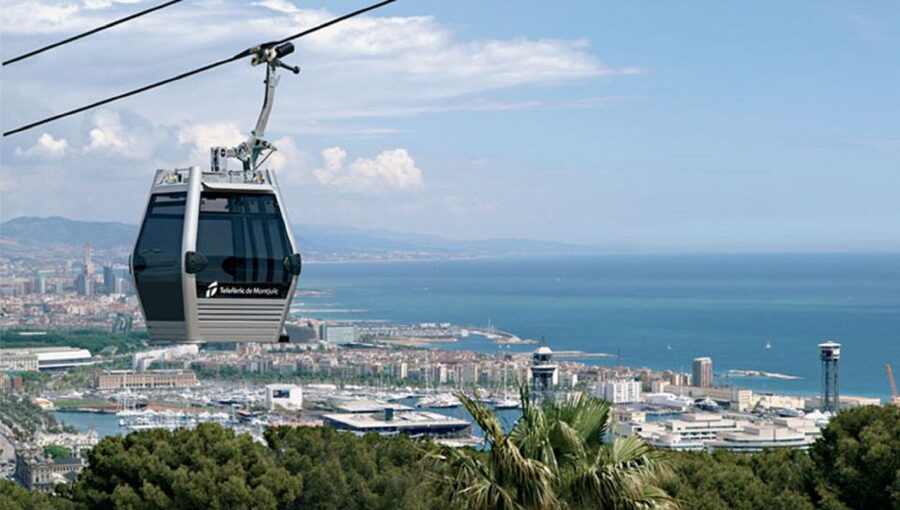Barcelona: Montjuïc Cable Car Ticket with Audio Guide - Starting above Barcelona at Montjuïc