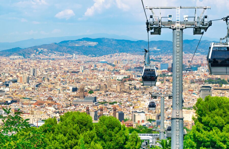 Barcelona: Montjuïc Cable Car Ticket with Audio Guide - La Boqueria brings the city walk to life