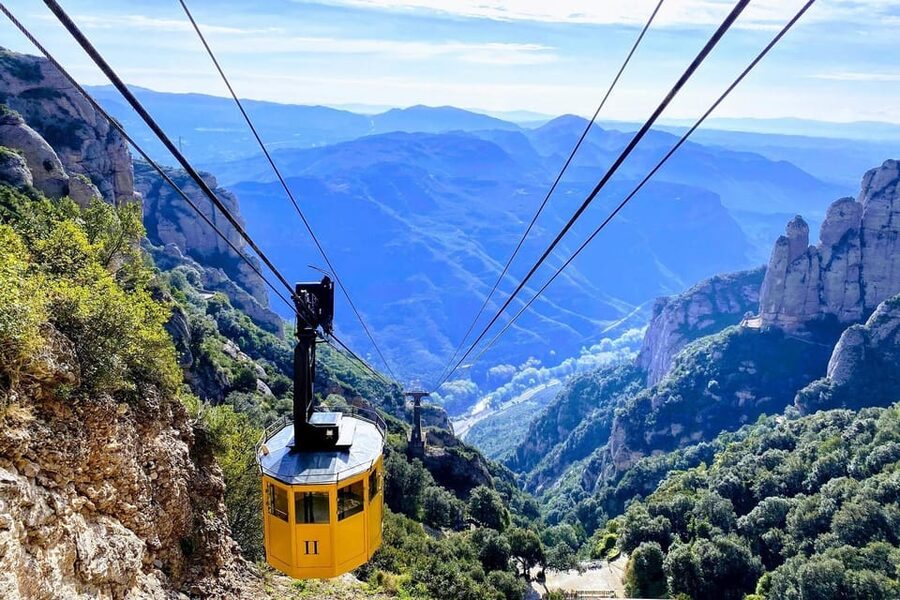 Barcelona: Montserrat Tour with Cog-Wheel & Black Madonna - Optional choir and video-mapping choices