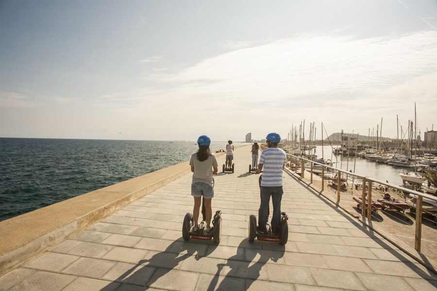 Barcelona: Old Port and Gothic Quarter Guided Segway Tour - Price, length, and overall value