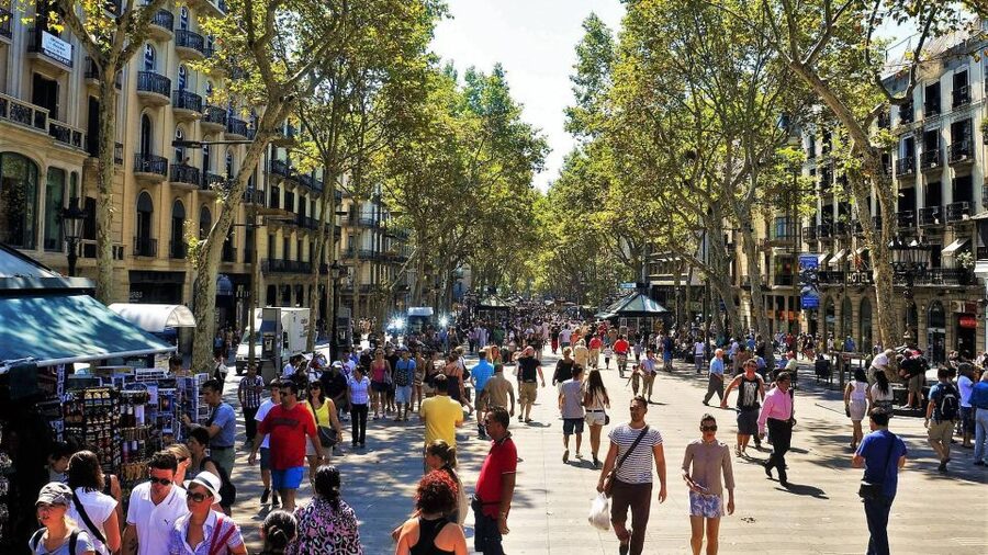 Barcelona: Old Town and Gothic Quarter Walking Tour - Plaça Reial and the transition toward El Born