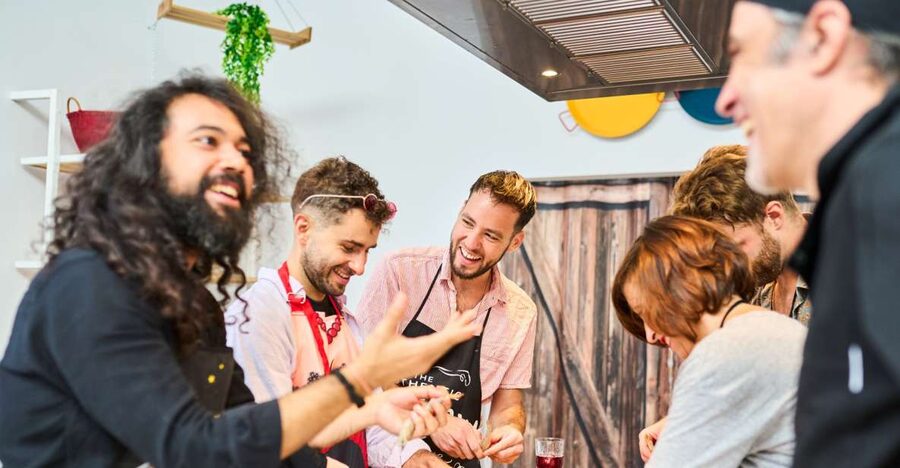 Barcelona: Paella Cooking Class with Market Visit and More - From La Boqueria to the paella pan