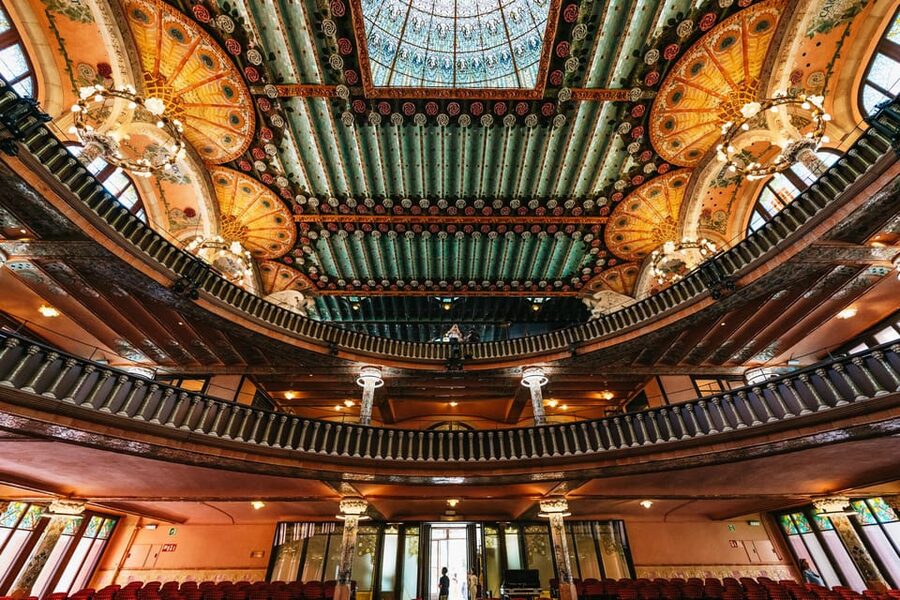Barcelona: Palau de la Música Guided Tour - Ending with the Palau organ