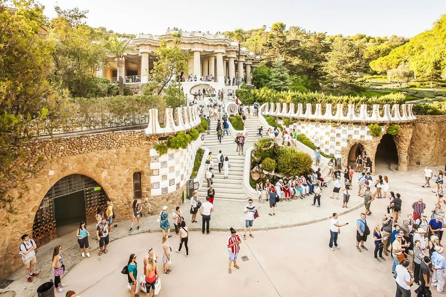 Barcelona: Park Güell Admission Ticket - Hypostyle Room and Nature Square