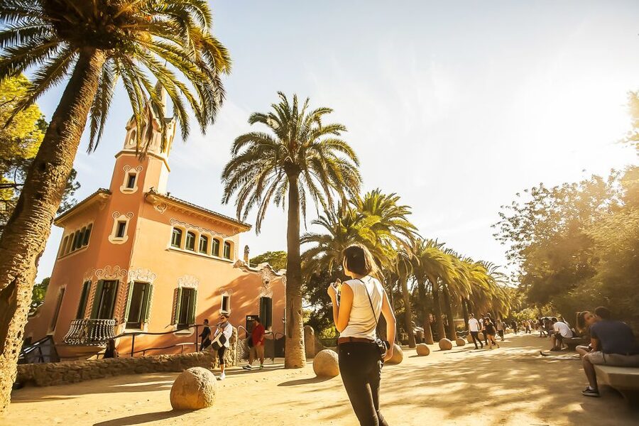 Barcelona: Park Güell Admission Ticket - Entering through the Monumental Zone