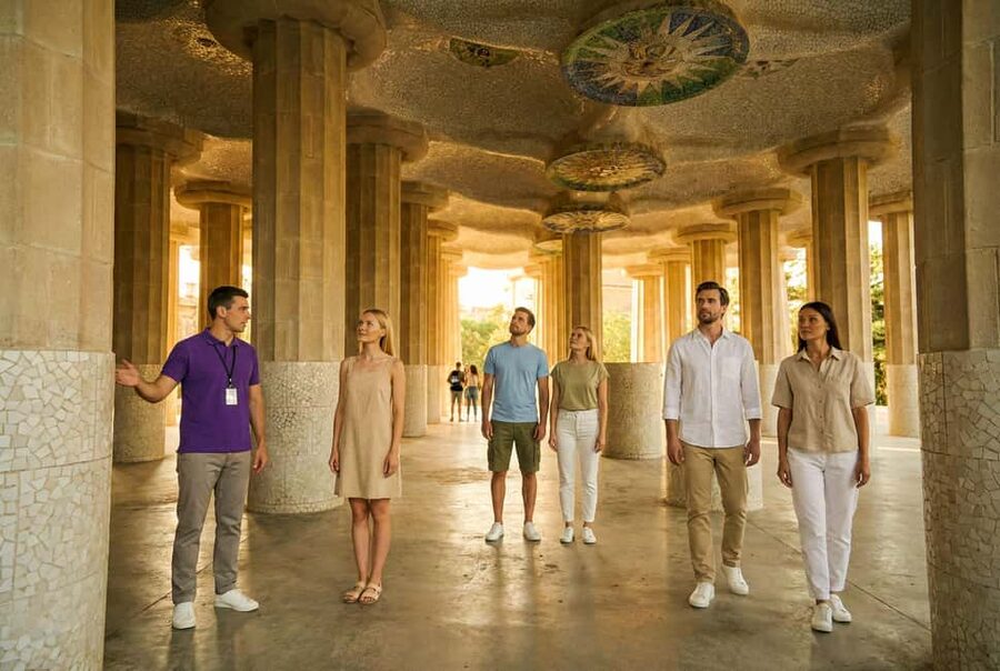 Barcelona: Park Güell Guided Tour with Fast-Track Ticket - Walking, weather, and comfort