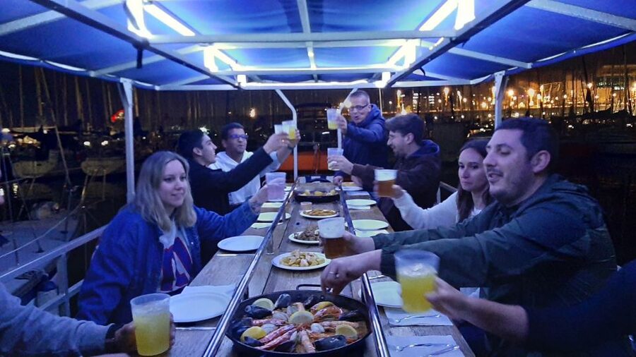 Barcelona: Private Evening Cruise with Dinner and Drinks - Weather, wind, and motion on the water